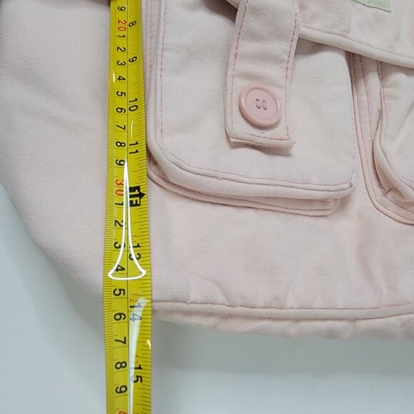 Winnie the Pooh Pink Canvas Backpack – "Smackerals & What-Nots" 16"x14"x6" - Picture 13 of 14